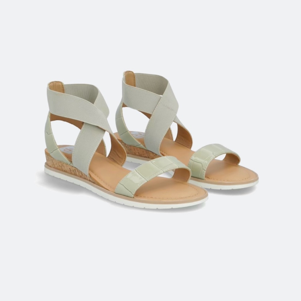 Dolce Vita Green Strappy Sandals